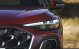 05 Audi Q5 2025 Autocar road test review headlight